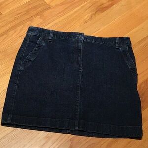 Ann Taylor Loft, denim jean skirt
